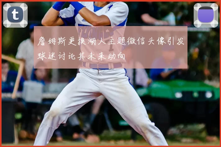 詹姆斯更换湖人主题微信头像引发球迷讨论其未来动向