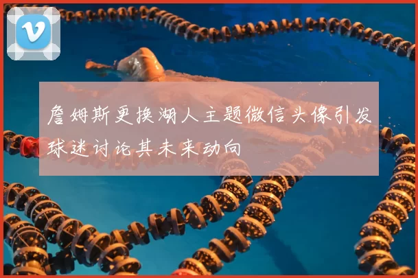 詹姆斯更换湖人主题微信头像引发球迷讨论其未来动向