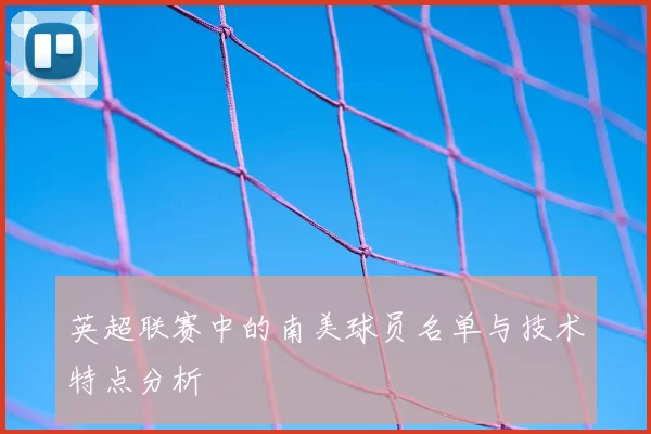 英超联赛中的南美球员名单与技术特点分析