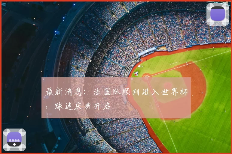 最新消息：法国队顺利进入世界杯，球迷庆典开启
