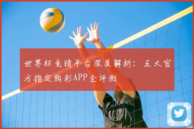 世界杯竞猜平台深度解析：五大官方指定购彩APP全评测